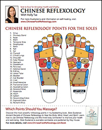 Download Free Chinese Reflexology Foot Chart